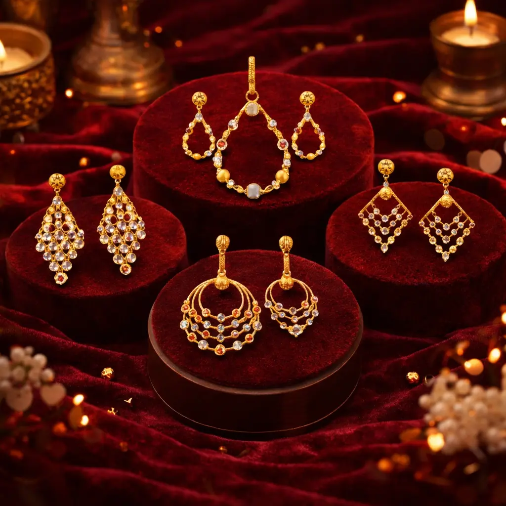 Gold jewellery from the R.P. Ornaments Zonira collection
